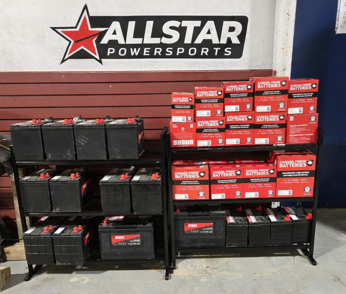 ATV, motorcycle and marine batteries in stock Owen Sound